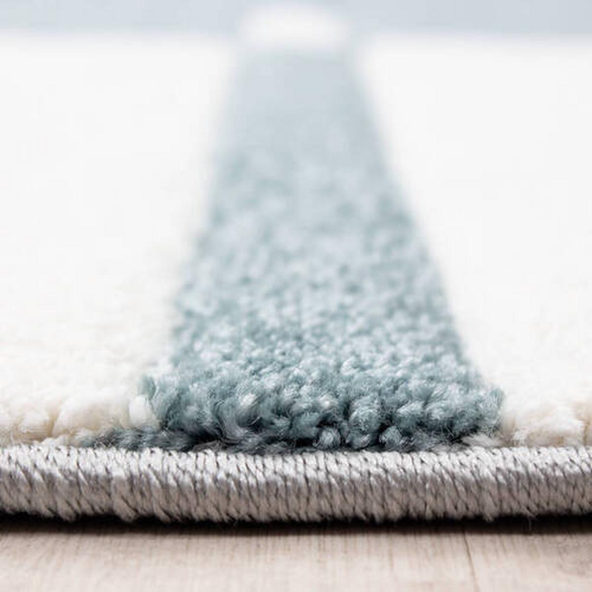 Flachwebeteppich Hawaii Blau ca. 240x340cm - Blau, Basics, Textil (240/340cm) - Novel