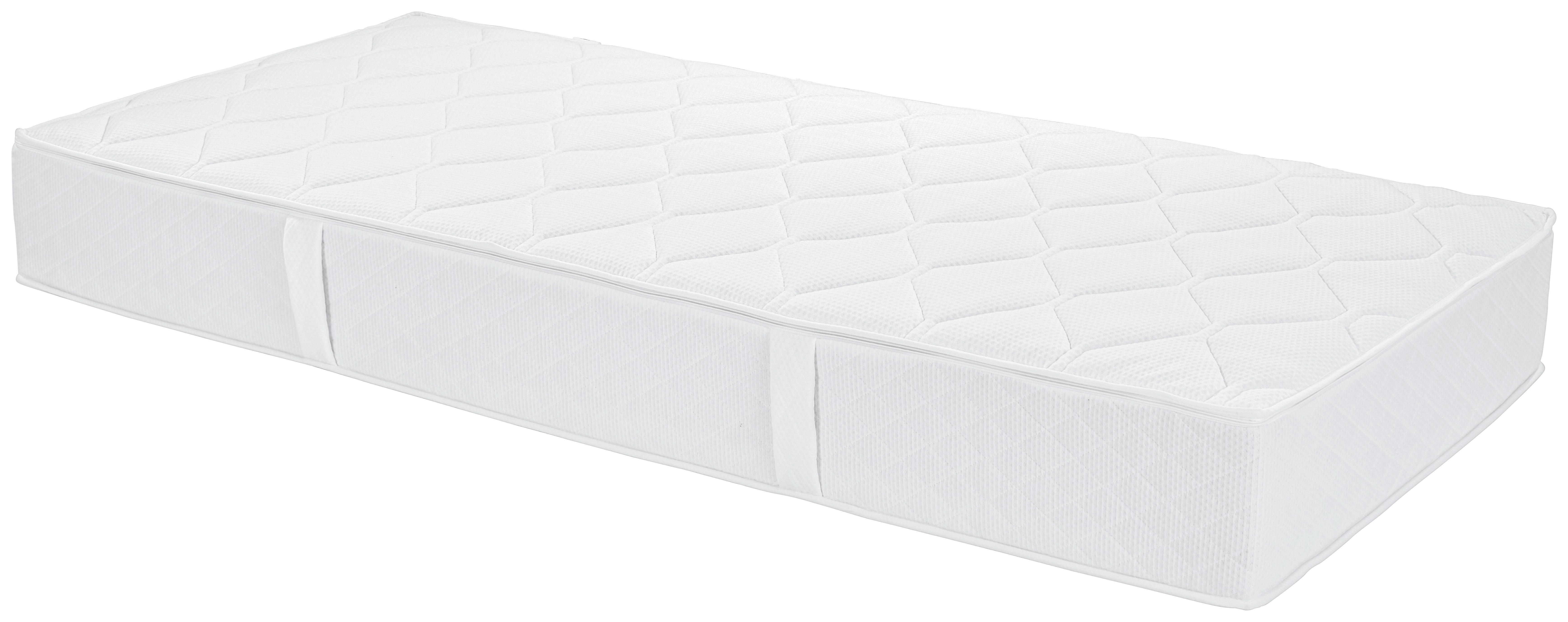 Madrac S Džep. Opruž. Jezgrom Noxira - bijela, tekstil (90/200cm) - Premium Living