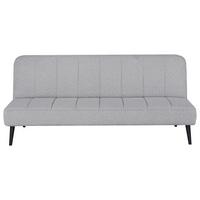 Zofa Lino, Posteljna Funkcija, Siva - siva/črna, Design, tekstil/les (192/82/90cm) - Livetastic