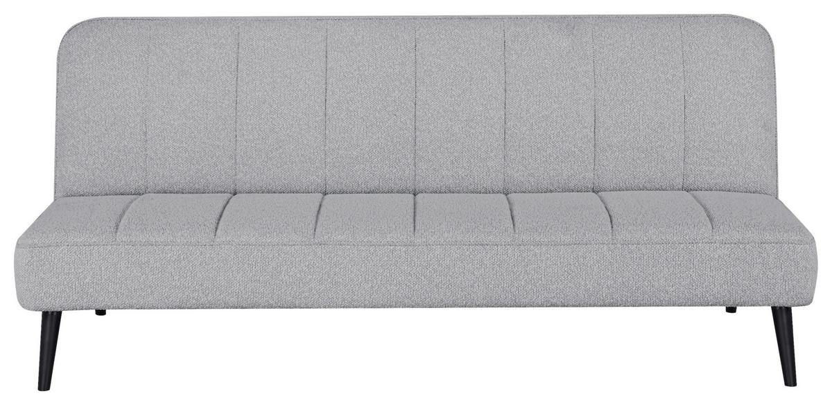 Zofa Lino, Posteljna Funkcija, Siva - siva/črna, Design, tekstil/les (192/82/90cm) - Livetastic