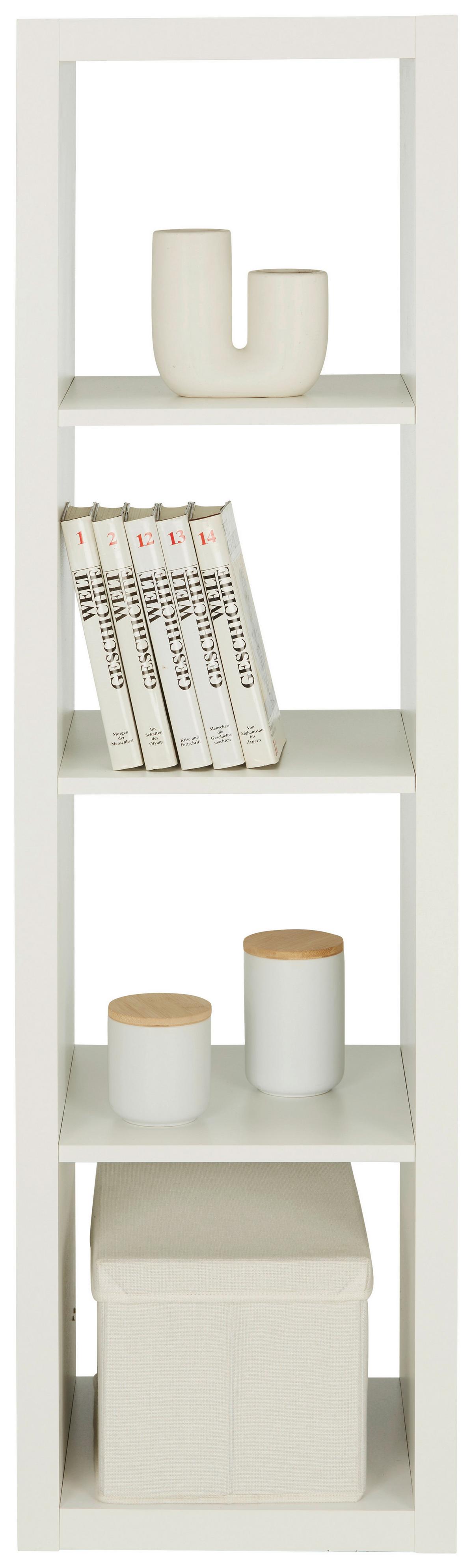 Separator de cameră Style - alb, Konventionell, material pe bază de lemn (41/147/38cm) - Modern Living