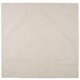 Tischdecke Ameline in Taupe - Taupe, ROMANTIK / LANDHAUS, Textil (85/85cm) - ZANDIARA