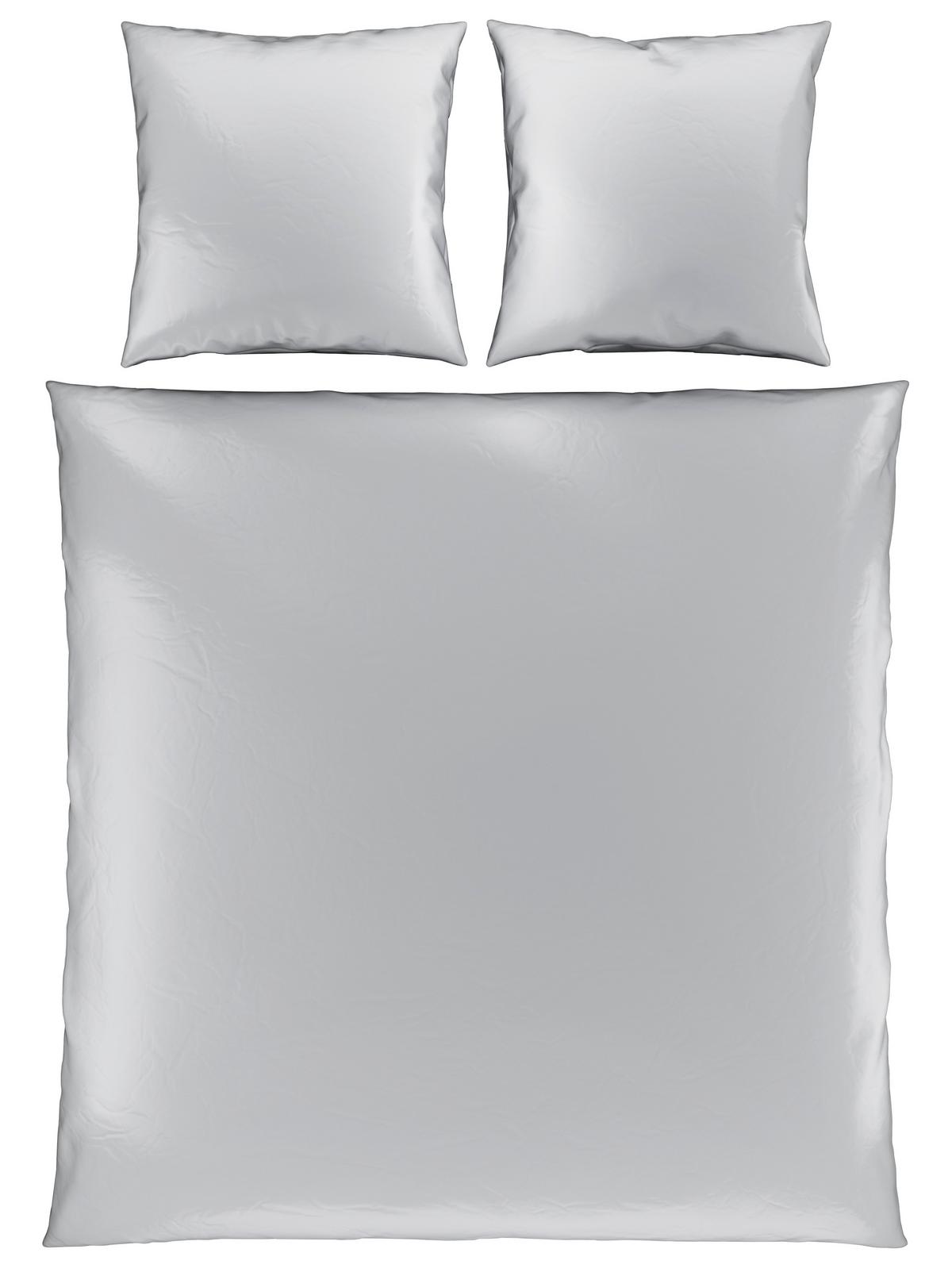 POŚCIEL SEGESTA - szary, Modern, tkanina (200/200cm) - Novel