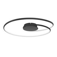 LAMPA SUFITOWA LED BIRMINGHAM *SBN* - czarny, Lifestyle, tworzywo sztuczne/metal (67/10cm) - Novel
