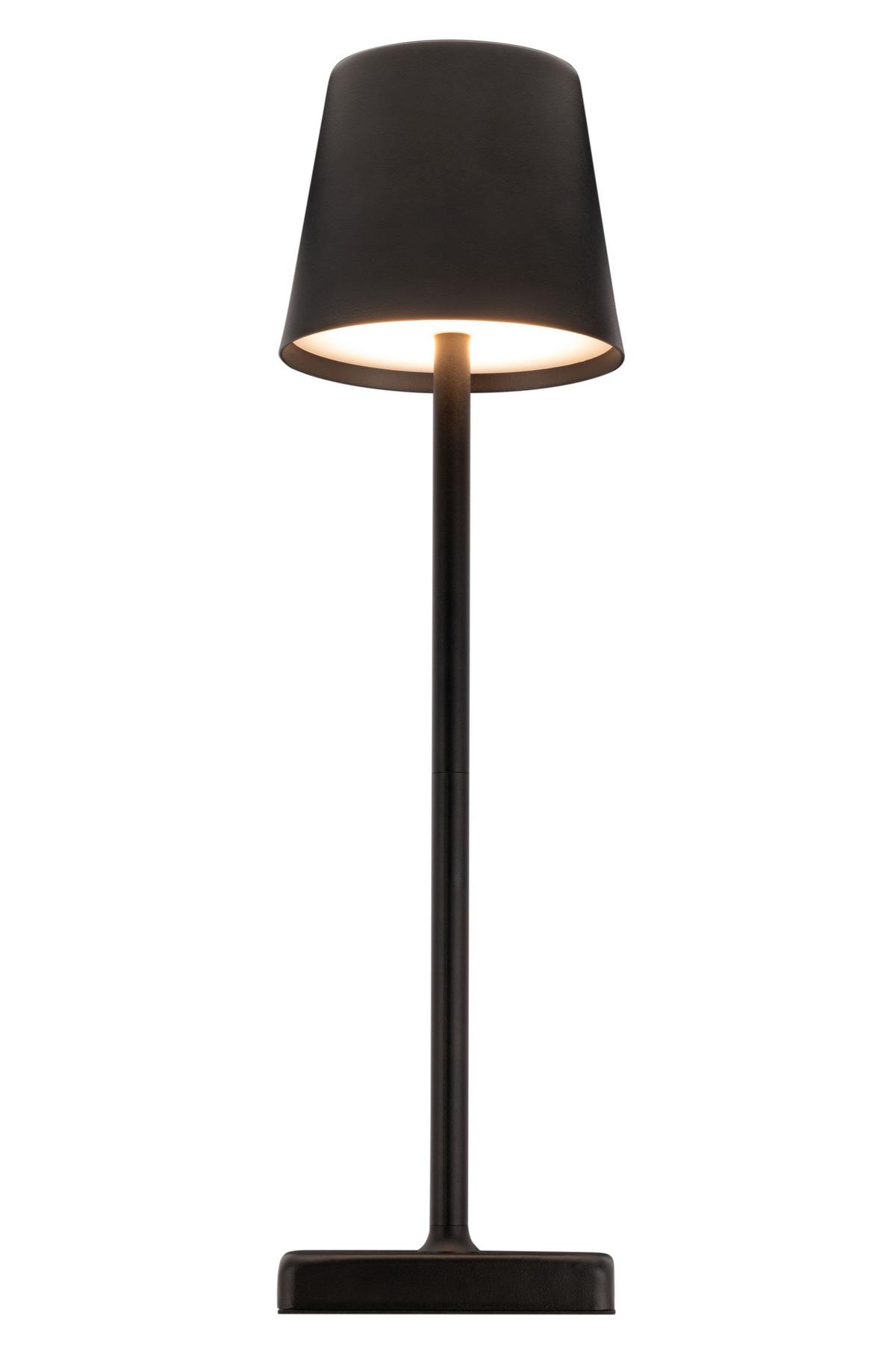 LAMPA SOLARNA MOBILE - czarny/biały, Basics, tworzywo sztuczne/metal (10,7/38cm) - Ambia Garden