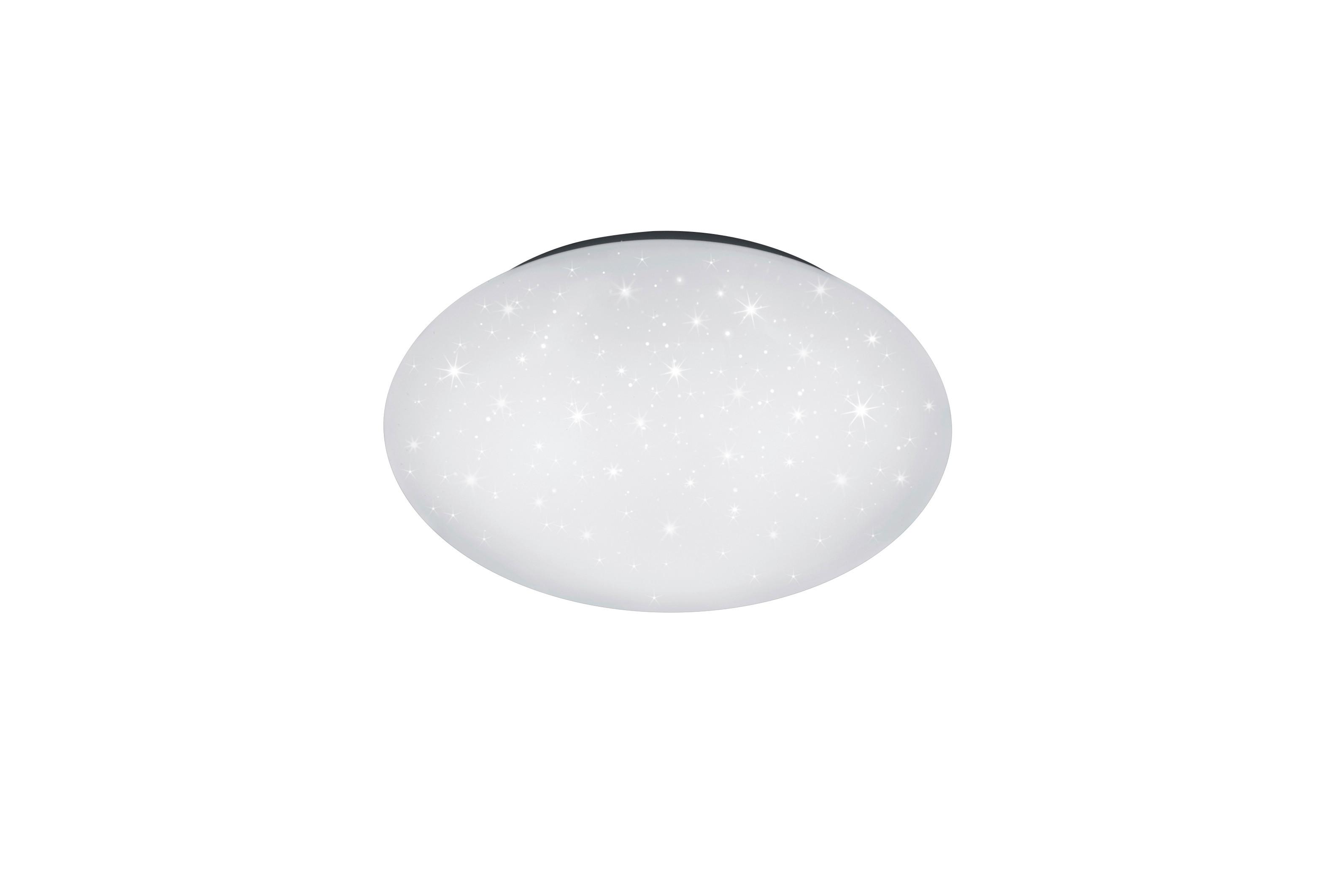 LED-Deckenleuchte Paolo Weiß max. 15 Watt - Weiß, Design, Kunststoff (37/8,5cm) - Trio Leuchten