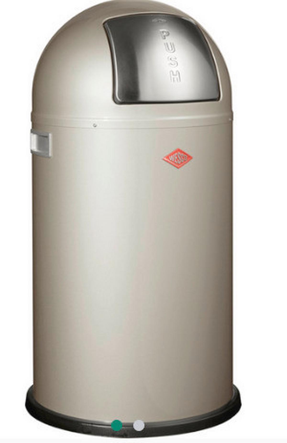 SORTOWNIK ODPADÓW 8012042 - kolor srebrny/kolor stalowy, Konventionell, tworzywo sztuczne/metal (40/75,5cm) - Wesco