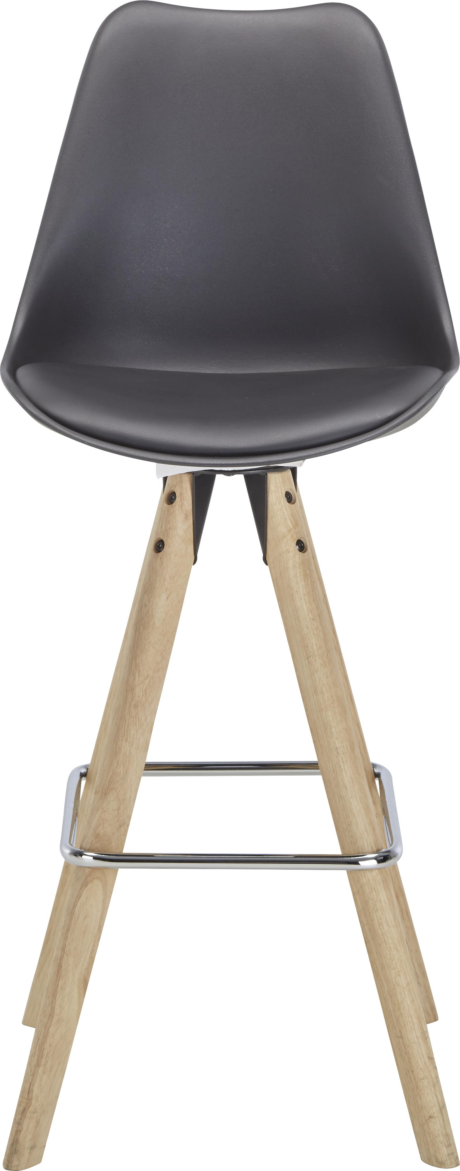 Barska Stolica Durham - crna/smeđa, Modern, drvo/metal (48,5/111,5/55cm) - Zandiara
