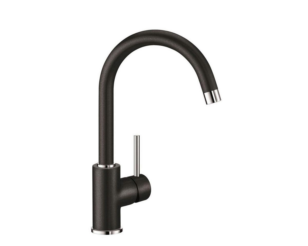 Küchenarmatur 519415 in Anthrazit - Anthrazit, LIFESTYLE, Stein (32,7cm) - Blanco
