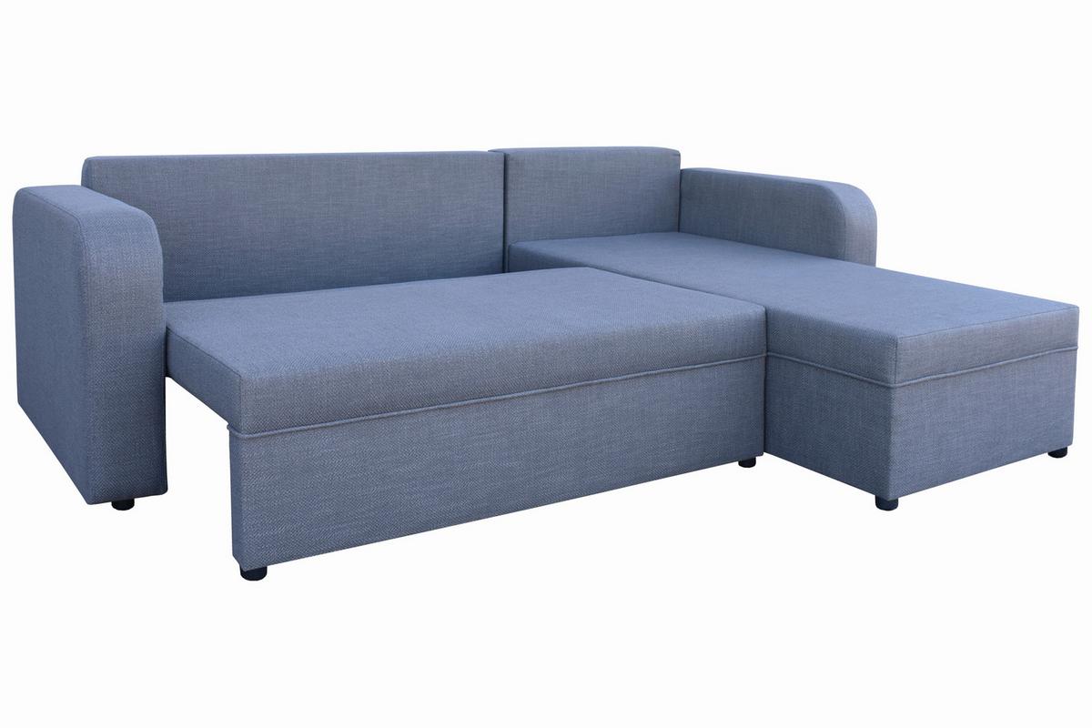 Kutna Garnitura Daisy - siva/crna, Moderno, drvni materijal/drvo (235/163cm) - Modern Living