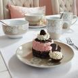 Dessertteller Lacey Grau - Grau, ROMANTIK / LANDHAUS, Keramik (20cm) - Mömax modern living