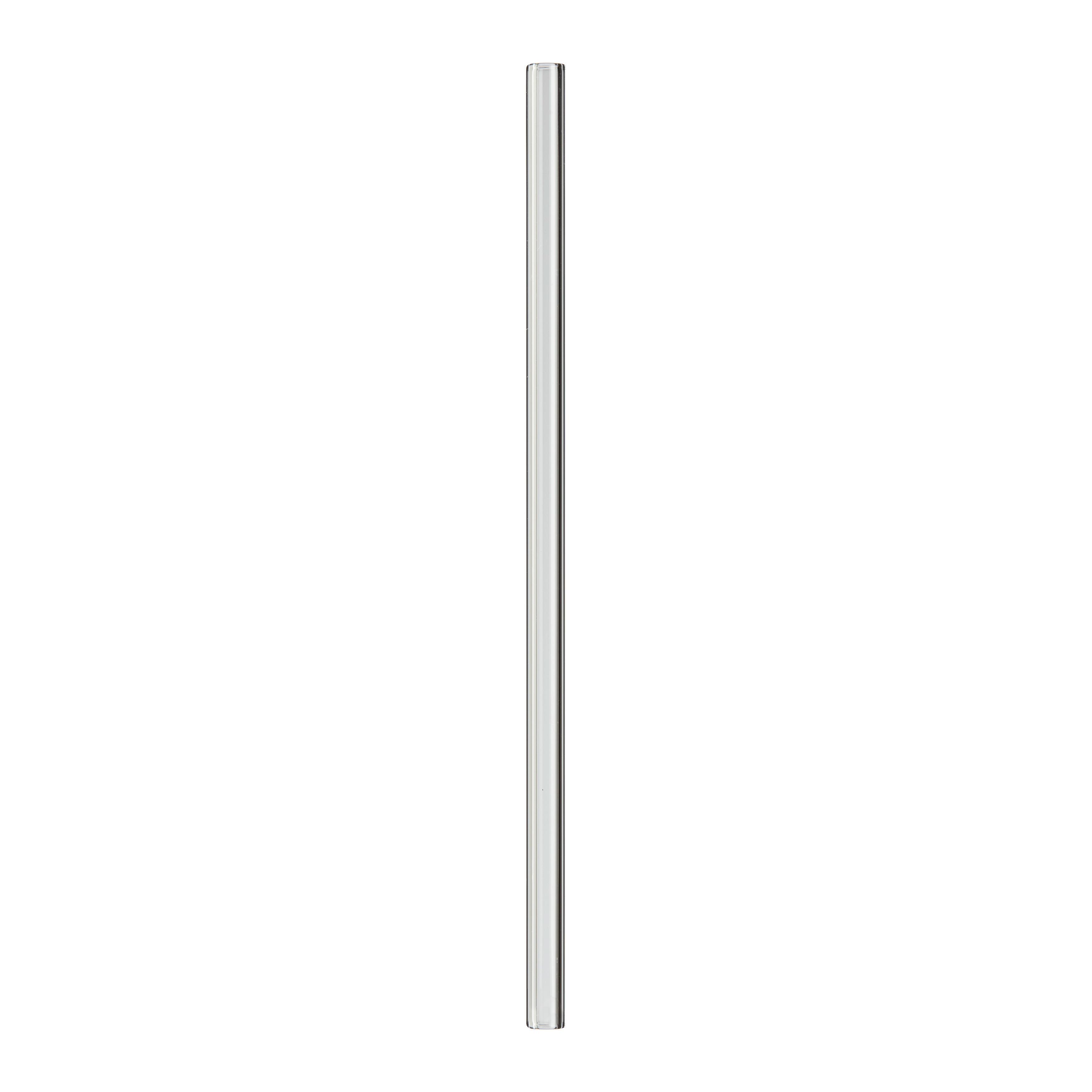 Slamica Jessy - črna/prosojno, steklo (20cm) - Premium Living