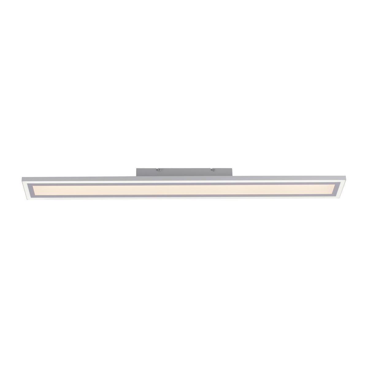 LED-Deckenleuchte Edging max. 35 Watt - Weiß, Basics, Kunststoff/Metall (100/11,8/6cm)