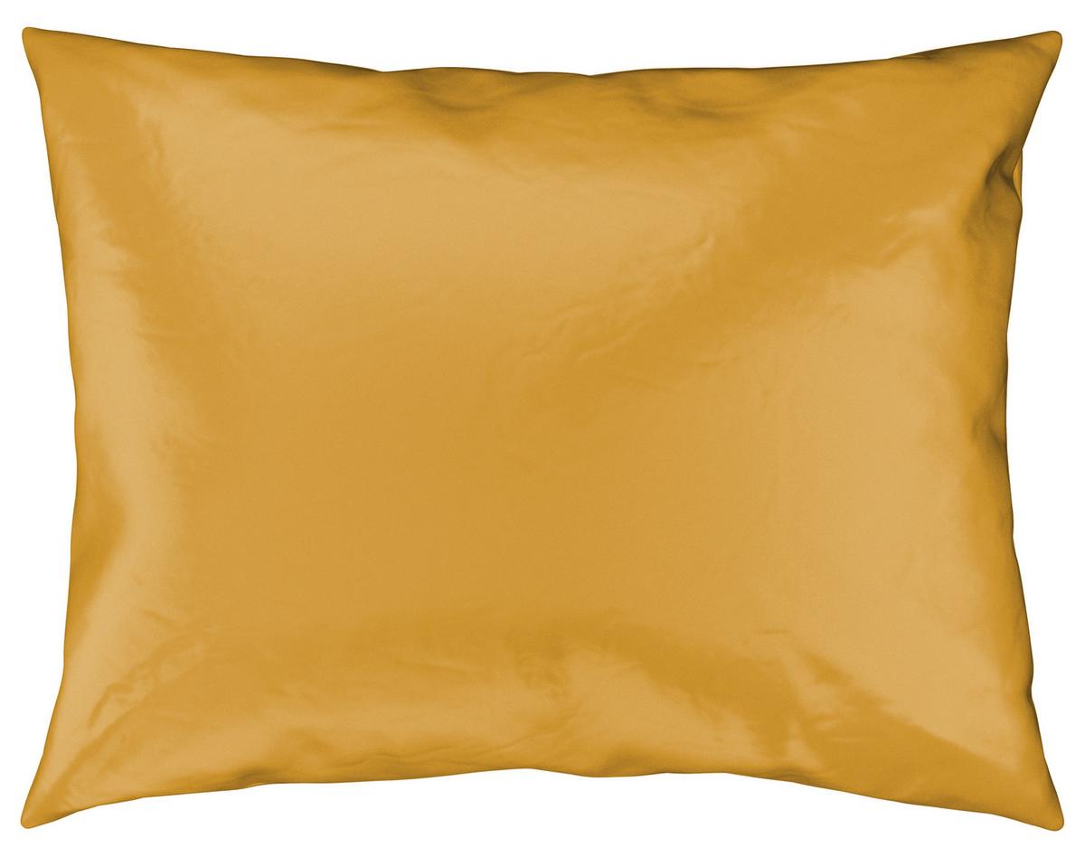 Bettwäsche Bio-Sophia Uni Gelb ca. 140x200cm - Gelb, Natur, Textil (140/200cm) - ecoTree