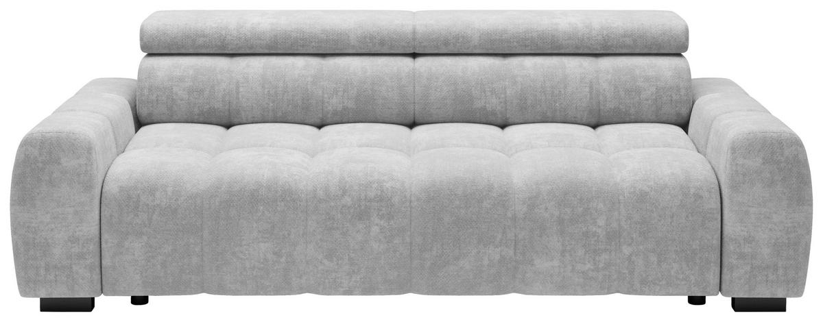 Velika Sofa Bull - crna/sivo-bež, Trend, tekstil/plastika (248/77-97/108cm) - Luca Bessoni