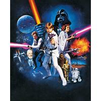 Vliestapete Star Wars Poster Classic 1 ca. 200x250cm - Multicolor, Basics (200/250cm) - Komar