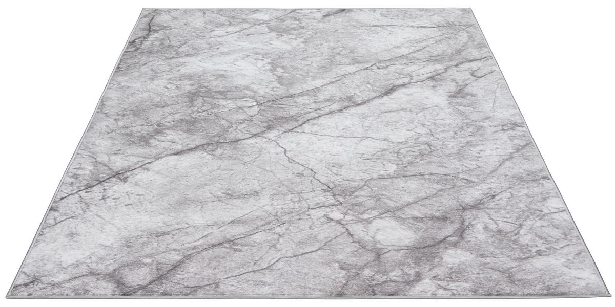 Vintage-Teppich Elis Premium Grau ca. 120x170cm - Grau, KONVENTIONELL, Textil (120/170cm)