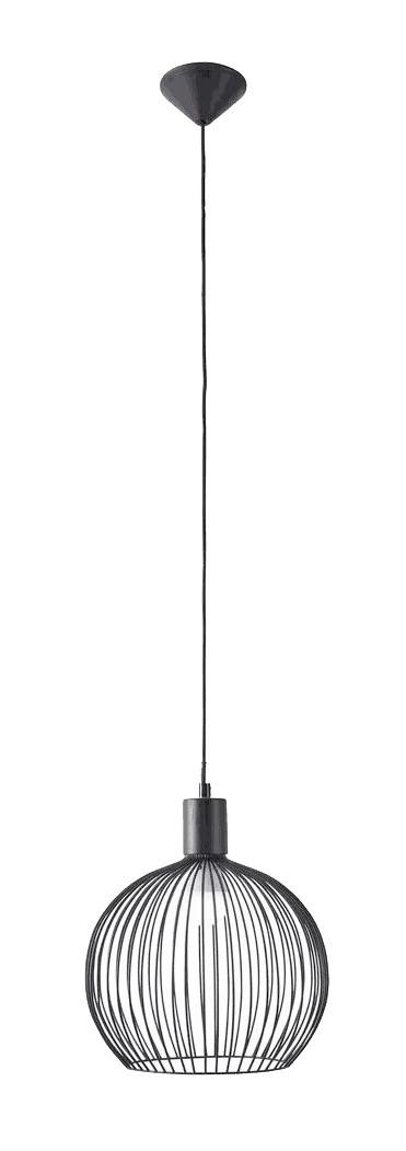 Viseča Svetilka Jesse - črna, Moderno, kovina (30/120cm) - Mömax