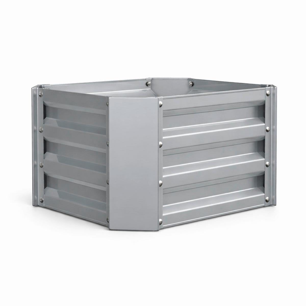 Hochbeet Vcm Beet "galdo M" - Silberfarben, Modern, Metall (50/30/40cm)