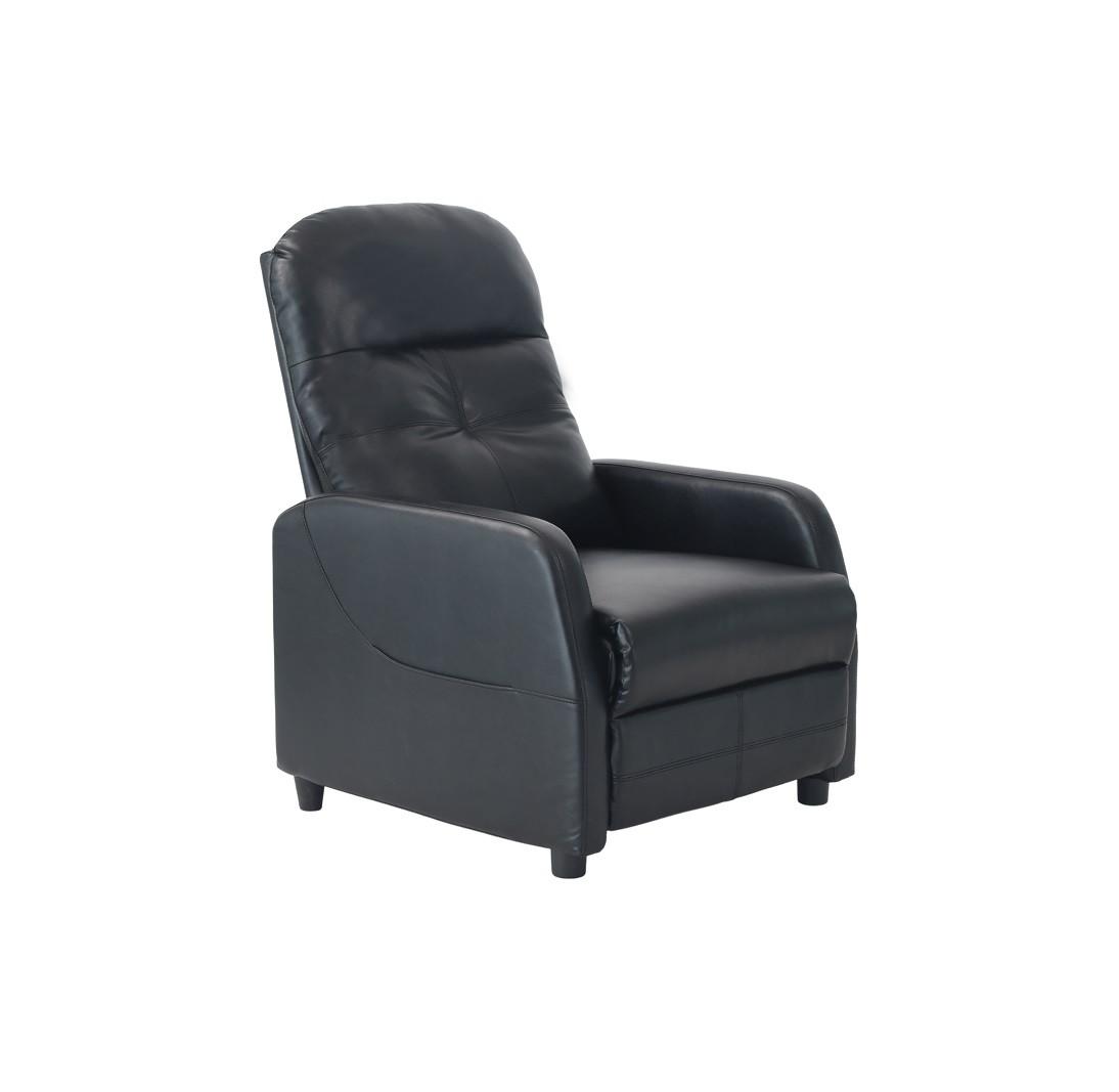 FOTEL TELEWIZYJNY CONG - czarny, Konventionell, metal/tkanina (74/104/91cm) - MID.YOU