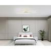LED-TAKLAMPA OLGA - sandfärgad, Modern, metall/plast (58/15/5cm) - Mömax