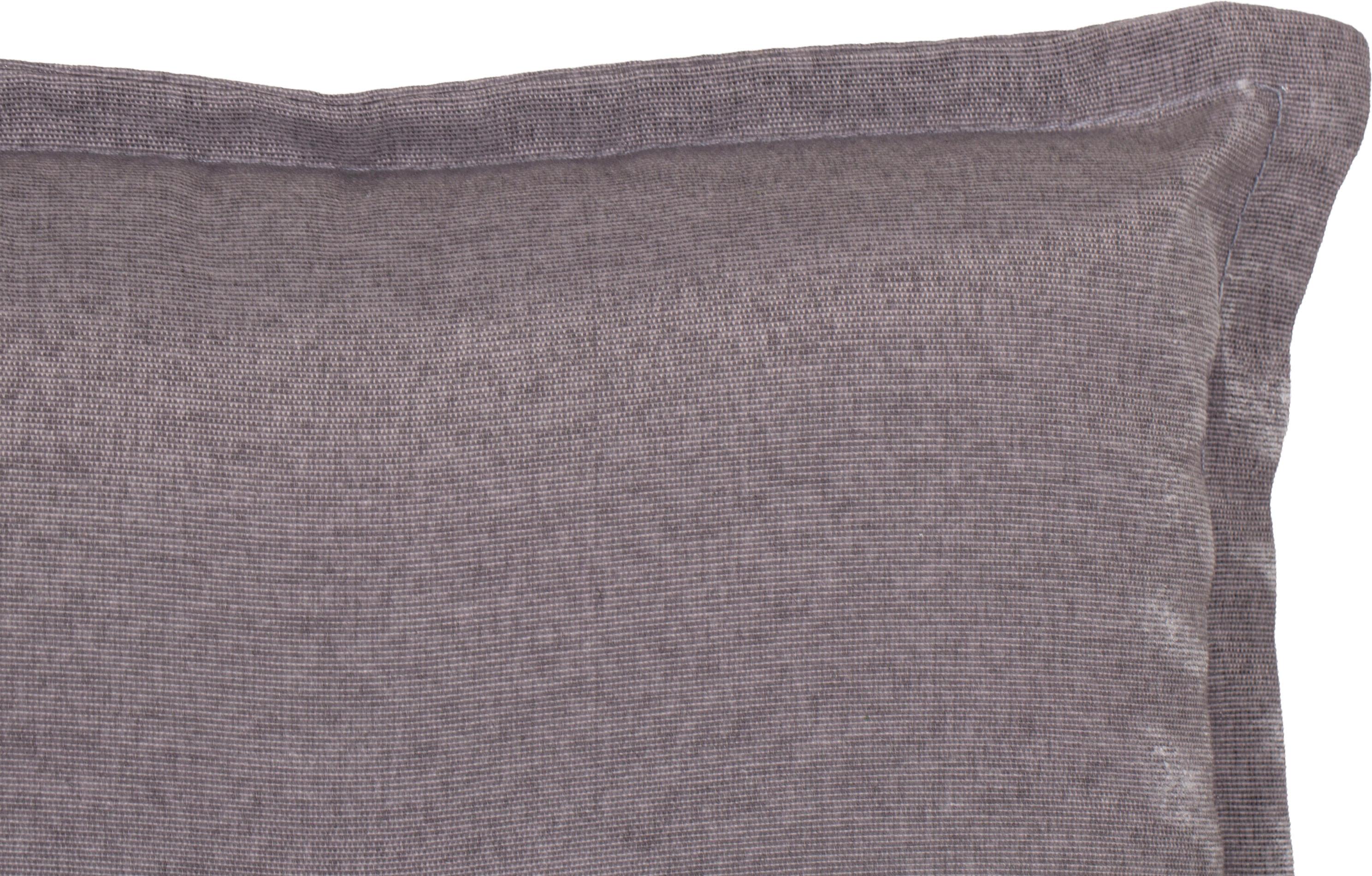 Sesselauflage Turin in Grau - Hellgrau/Grau, MODERN, Textil (118/46/8cm) - Modern Living