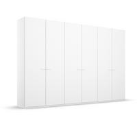 Omara S Klasičnimi Vrati Skat Classic, Bela - bela, Trend, kovina/leseni material (301/235/60cm) - Novel
