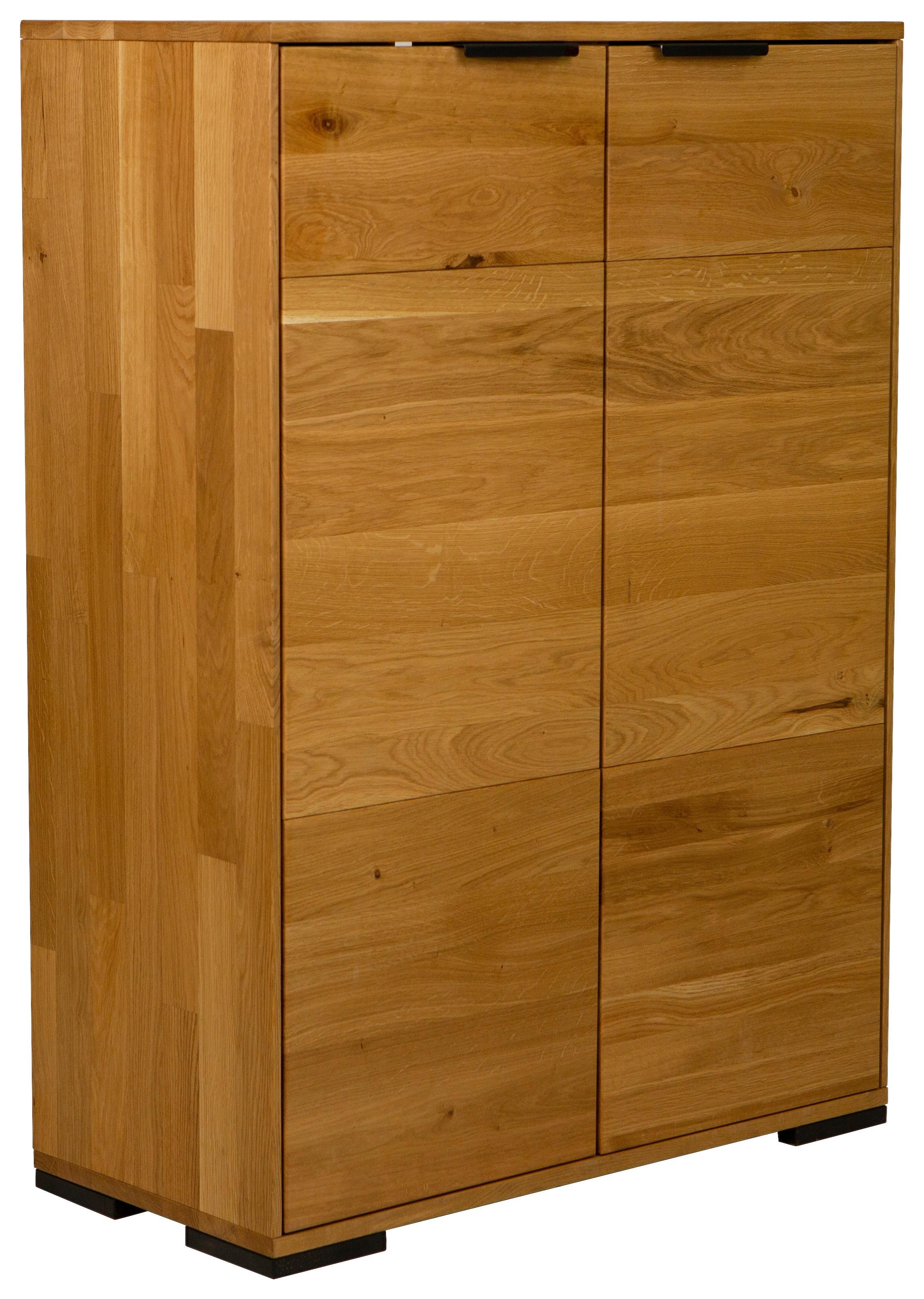 MAPPSKÅP ALBERO - naturfärgad, Modern, trä (80/113/38cm) - Based