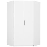 Eckschrank In Weiss - Konventionell, Holzwerkstoff/Kunststoff (119/210/54cm) - Mömax