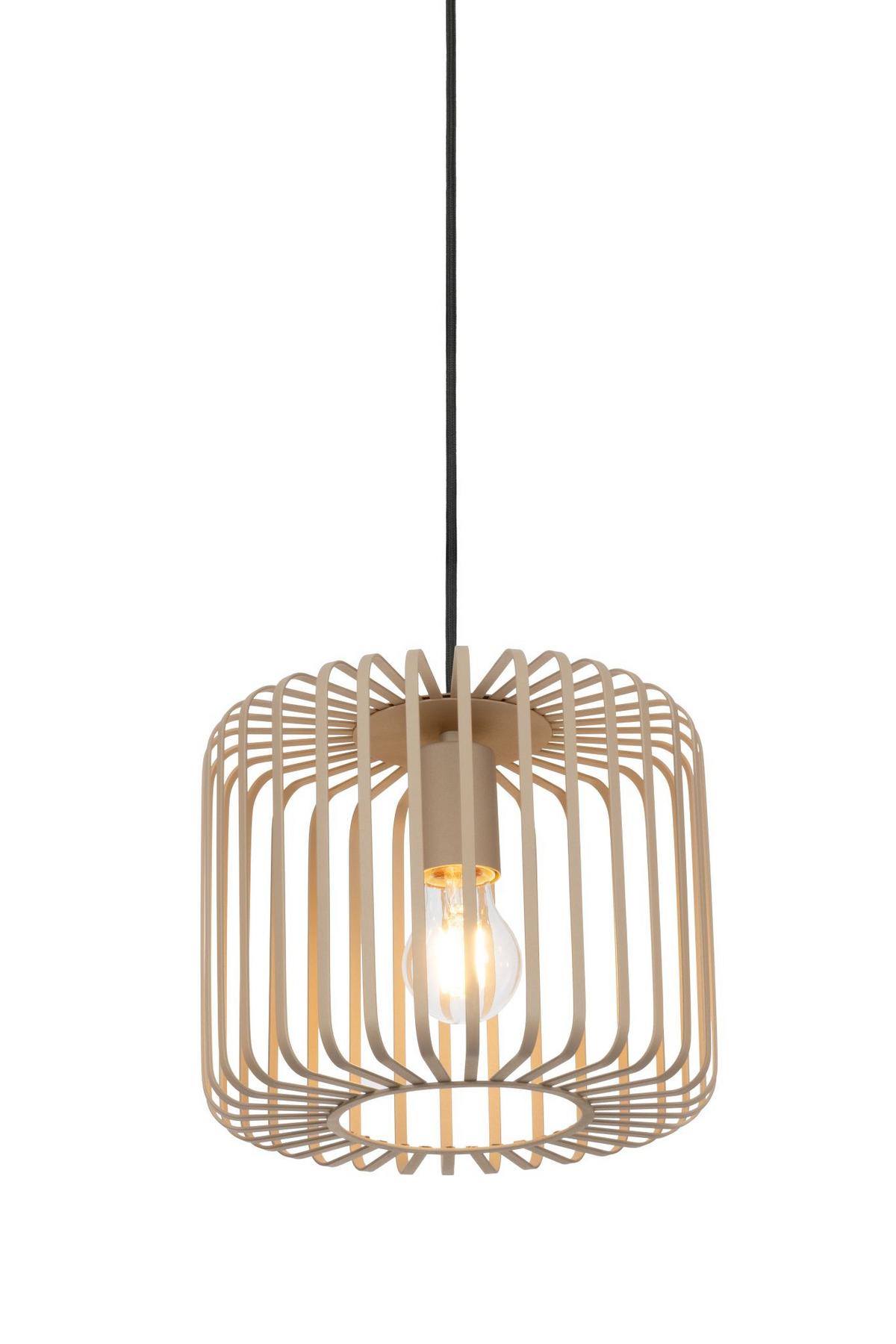 LAMPA WISZĄCA COVENTRY *SBN* - kolor piaskowy, Konventionell, metal (110/25/120cm) - Novel
