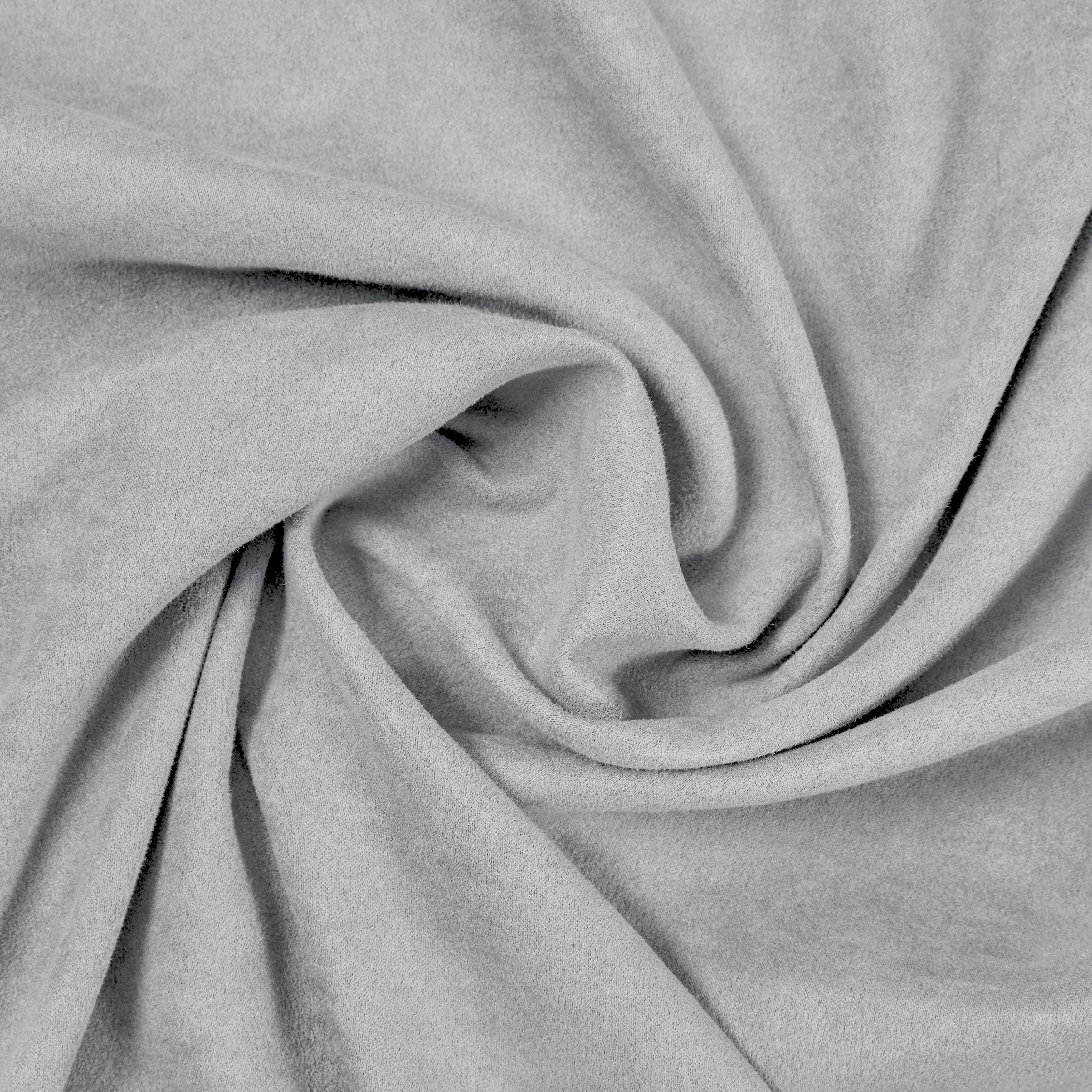 Készfüggöny Velours 140/245cm - szürke, Konventionell, textil (140/245cm) - Modern Living