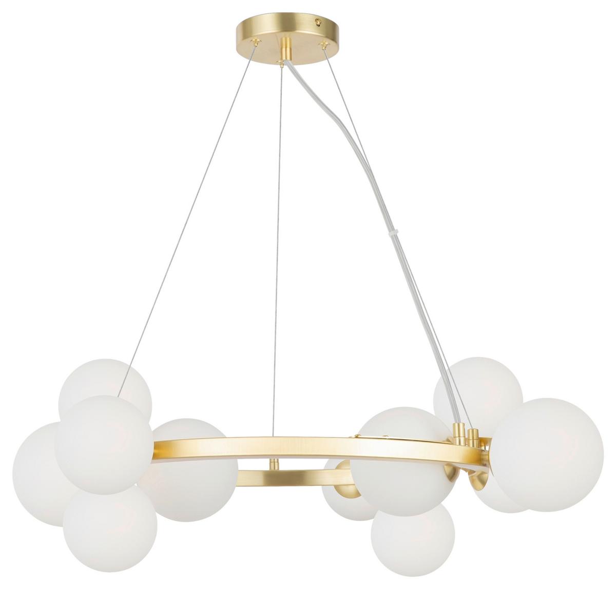 Pendelleuchte Dallas Goldfarben max. 28 Watt - Goldfarben, Basics, Glas (25/137cm) - MAYTONI