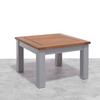LOUNGEGRUPP JULIAN 1 - ljusgrå, Modern, metall/trä (138,2/73/76,6cm) - Mömax