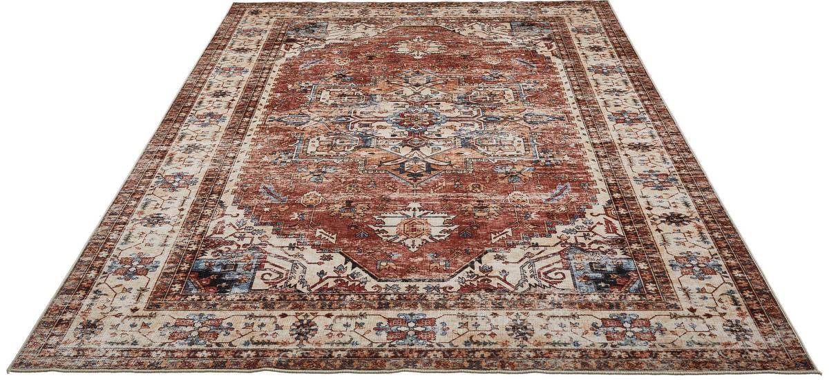 DYWAN VINTAGE CLASSIC EDITION - beżowy/różnokolorowy, Trend, tkanina (130/200cm) - Novel