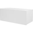 Falipolc Halma - Fehér, modern, Faalapú anyag (26,5/75/28cm)