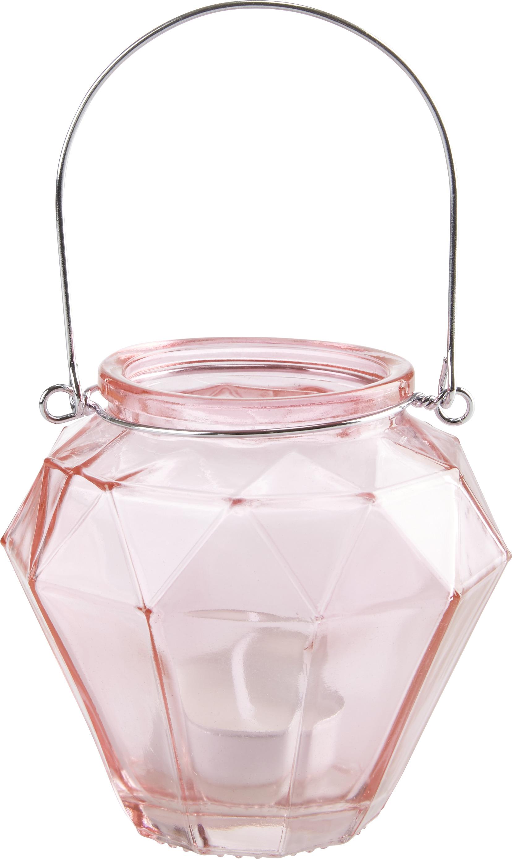 Lámpás Georgina - sárga/barna, Modern, Üveg/fém (10,5/9,7cm) - Modern Living