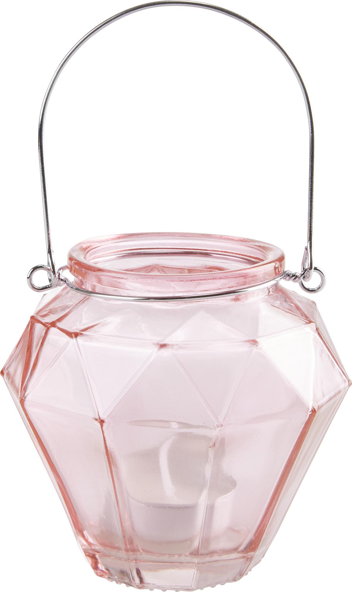 Lámpás Georgina - sárga/barna, Modern, Üveg/fém (10,5/9,7cm) - Modern Living