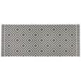 Flachwebeteppich Soho in Schwarz ca. 80x200cm - Schwarz, MODERN, Textil (80/200cm) - Modern Living Flachwebeteppich Soho in Schwarz ca. 80x200cm - Schwarz, MODERN, Textil (80/200cm) - Modern Living