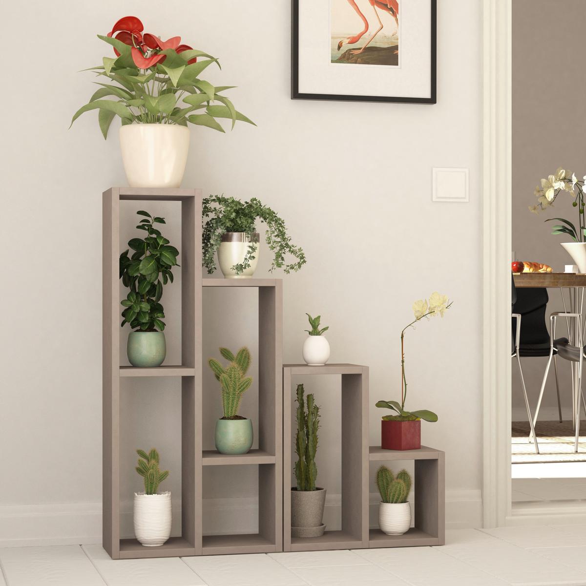 Regal Sule - bež, Design, leseni material (42/89/20cm) - Livetastic