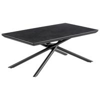 Stolić Shadow Grey - siva/crna, Moderno, drvni materijal/metal (110/45/70cm) - Modern Living