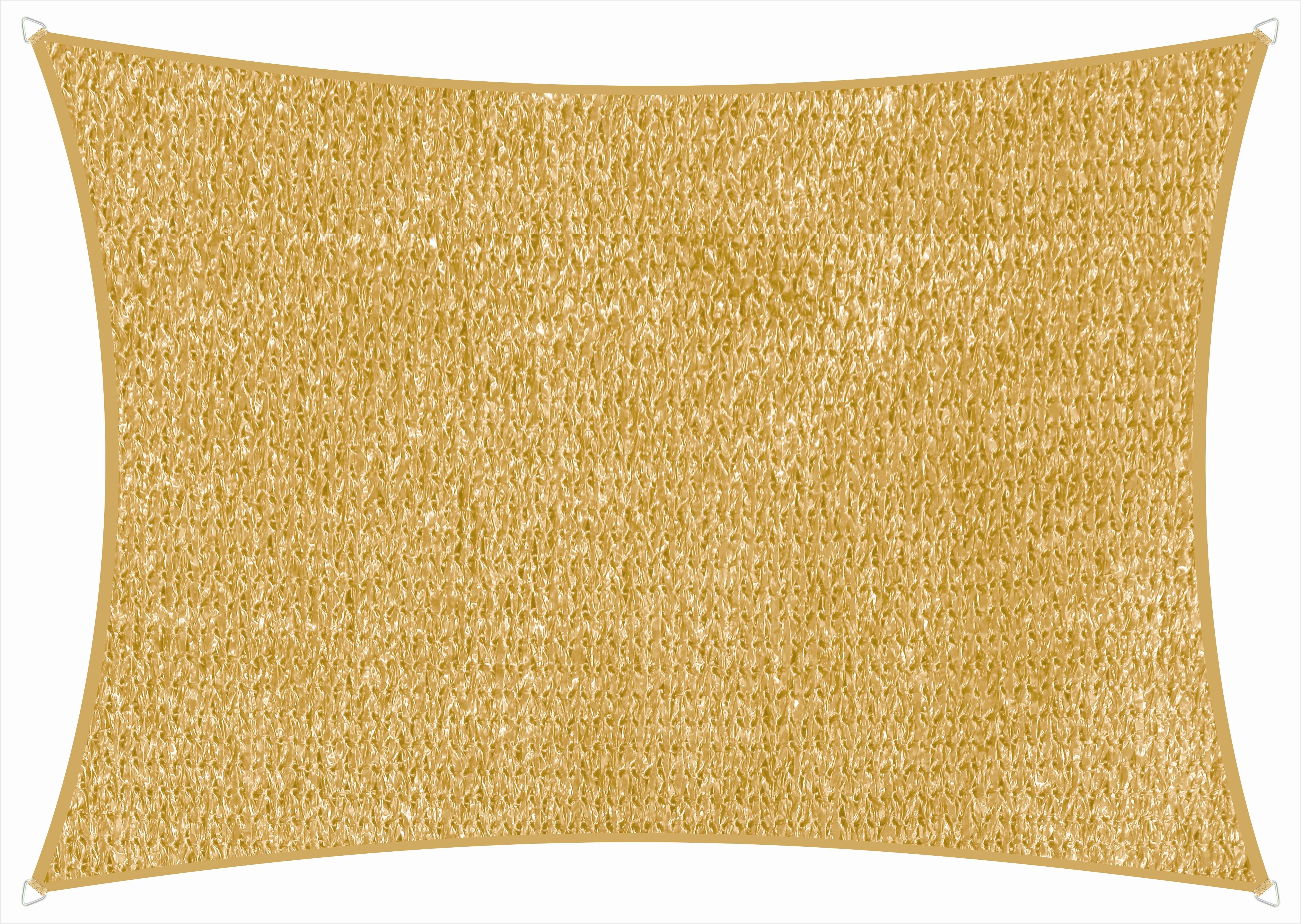 Sonnensegel Teneriffa Rechteck ca.360x0,5x250cm Naturfarben - Naturfarben, Basics, Textil (360/0,5/250cm) - Schneider