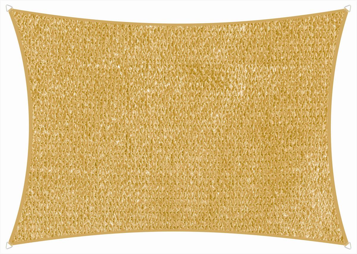 Sonnensegel Teneriffa Rechteck ca.360x0,5x500cm Naturfarben - Naturfarben, Basics, Textil (360/0,5/500cm) - Schneider