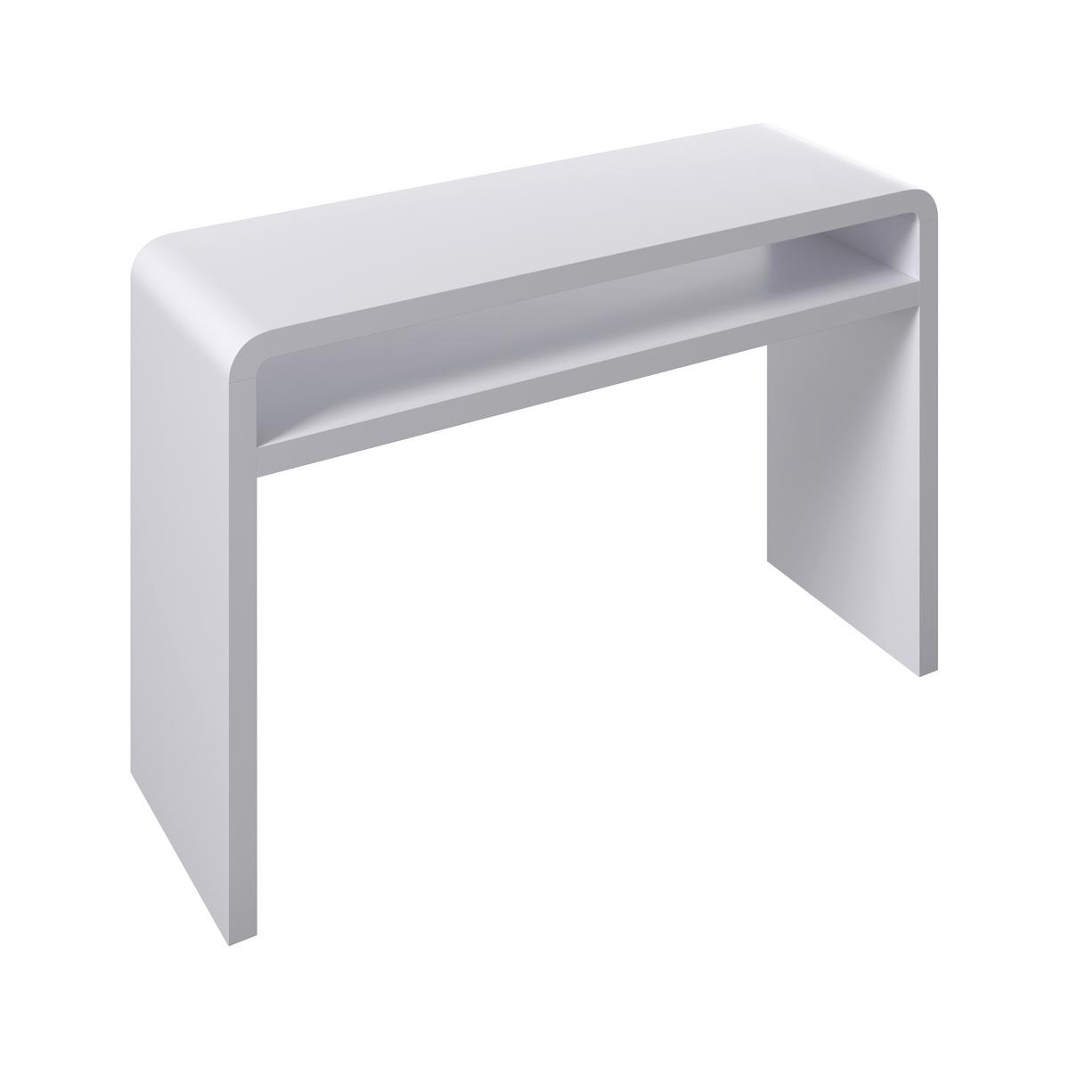 Konsolentisch Emilia Weiß MDF - Weiß, MODERN, Holzwerkstoff (120/80/40cm) - Bessagi Home