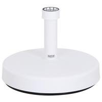 Schirmständer Kunststoff für Ø 46 cm - Weiß, KONVENTIONELL, Kunststoff (46/11/46cm) - Siena Garden