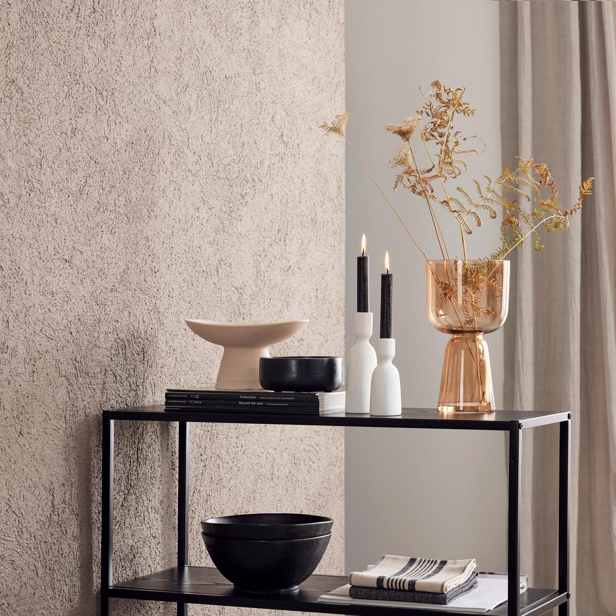 Vase Sienna in Braun - Braun, Glas (15,5/28cm) - Modern Living
