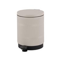 Kozmetička Kanta 5l Betty - svetlosiva/crna, Moderno, metal/plastika (20.6cm) - Mömax