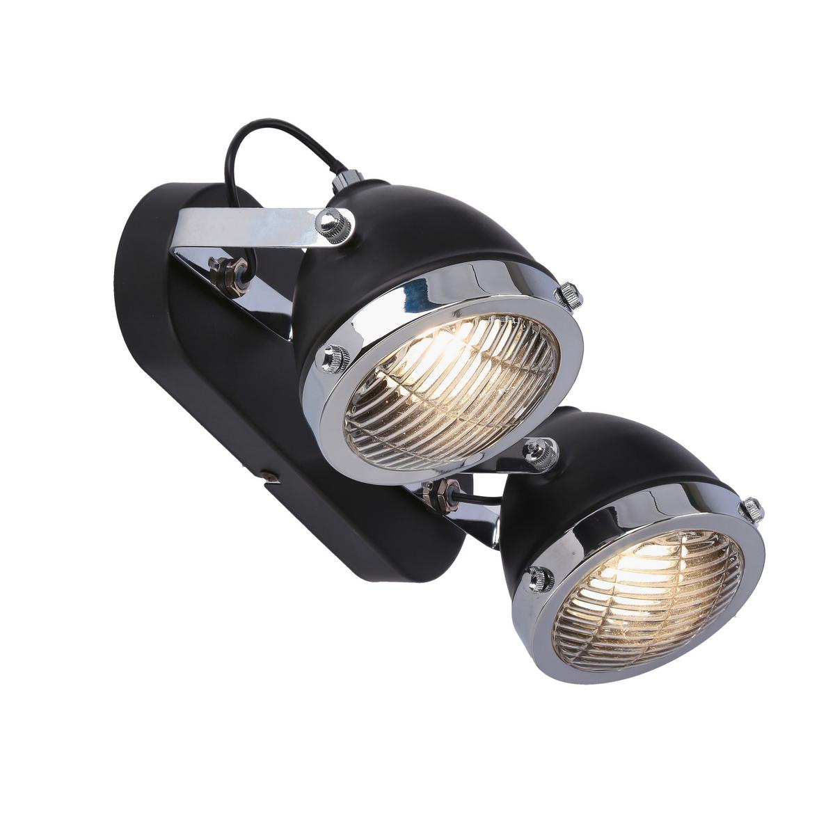 Reflektor Crazy - boje kroma/prozirno, Trend, metal (30/11/17cm)