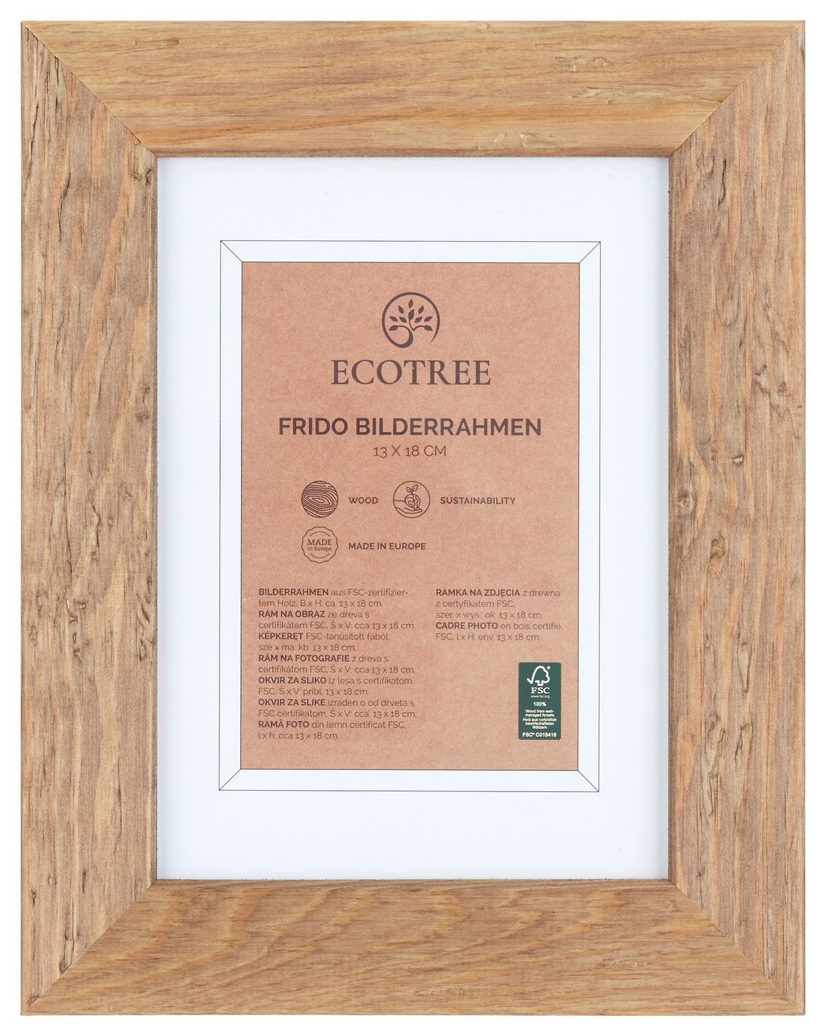 Okvir Za Slike Frido - naravne barve, Romantika, les (18,2/23,2/1,2cm) - ecoTree