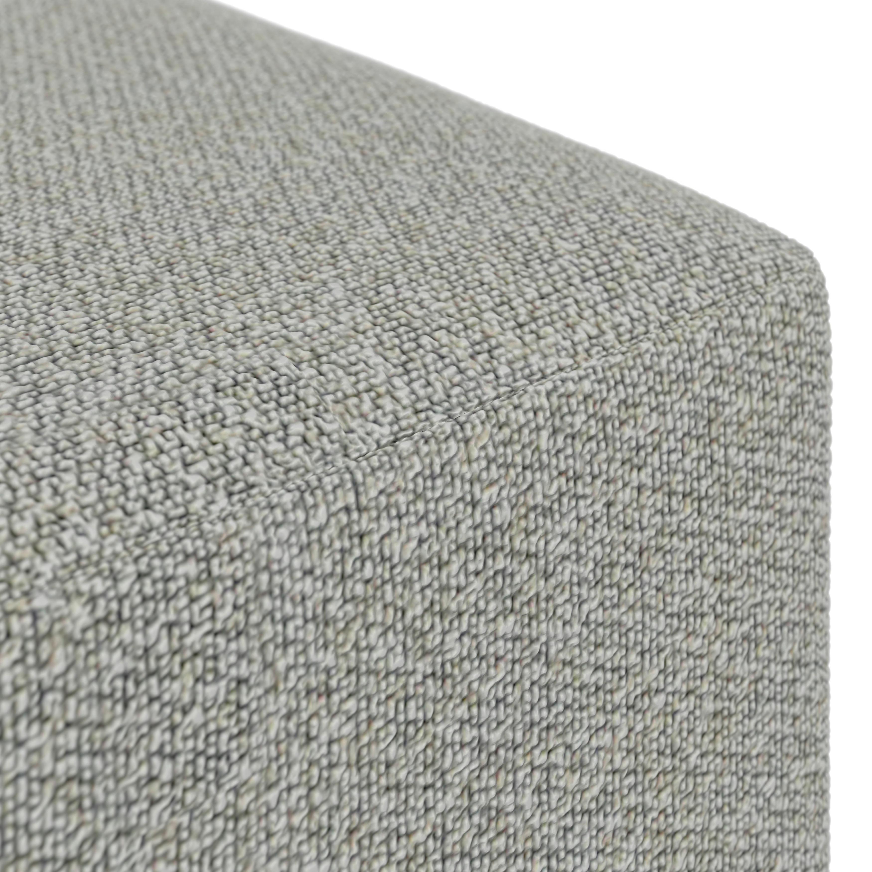 LOUNGEGRUPP EMILIA - beige/mörkgrå, Modern, metall/glas (168/75/73,5cm) - Mömax