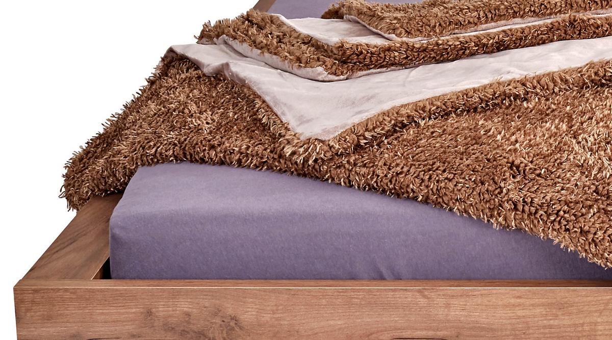 Pat Avensis New - alb/culoare lemn stejar, Konventionell, lemn (140/200cm) - Premium Living